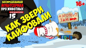 АНЕКДОТЫ ПРО ЗВЕРЕЙ | КАК ЗВЕРИ КАЙФОВАЛИ (Анимация | Приключения)
