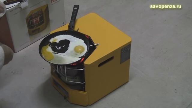 Чудо печь на дизельном топливе Солярогаз Aeroheat HA s2600 Саво приготовление смотреть онлайн