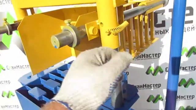 Вибропресс для блоков "Прессовщик-Лидер" смотреть онлайн