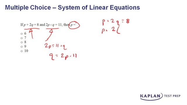 GRE Math: Substitution in Algebra | Kaplan Test Prep смотреть онлайн