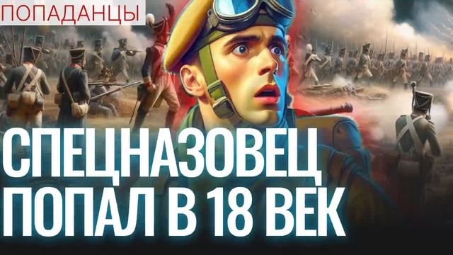 АУДИОКНИГА ПОПАДАНЦЫ: СПЕЦНАЗОВЕЦ ПОПАЛ В 18 ВЕК
