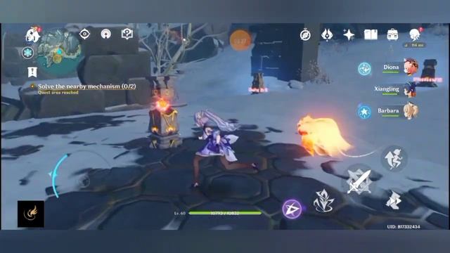 Genshin impact : Albedo intelligence test puzzle смотреть онлайн