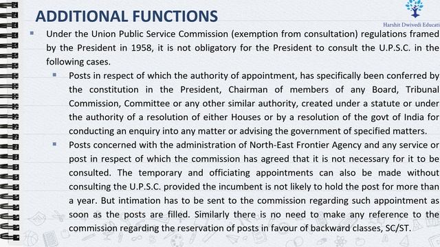 (V178) (Union Public Service Commission - Functions, Limitations & Role) M. Laxmikanth Polity (UPSC смотреть онлайн