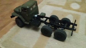 Сравнение двух моделей WPL, Урал и м35. Comparison of two WPL, Ural and M35 models.