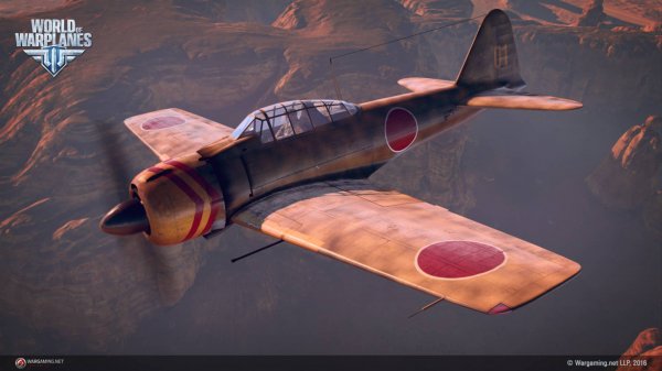 Премсамолёты за голду. Mitsubishi A6M3 (experimental). World of Warplanes