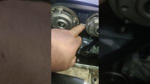 Opel Astra j выставление меток ГРМ