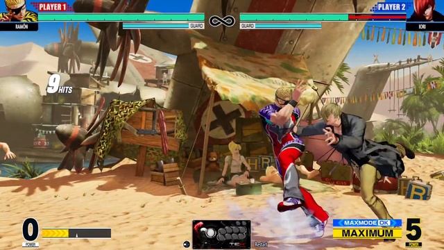 KOFXV Ramon Combo Video [The King Of Fighters XV] KOF XV