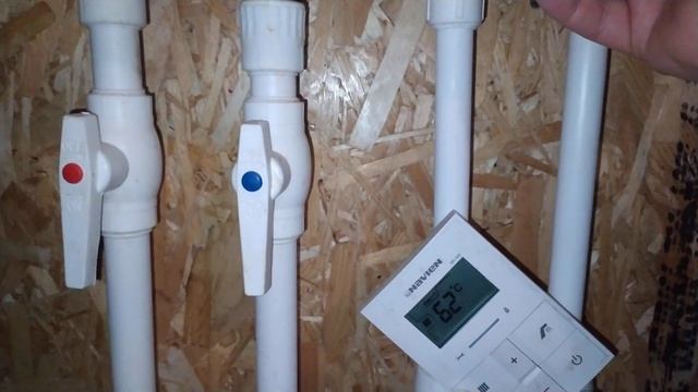 Подогретая вода для подпитки котла Navien!!! Подогрев ГВС во время подпитки! смотреть онлайн