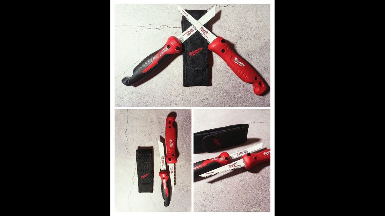 Обзор на РУЧНЫЕ СКЛАДНЫЕ ПИЛЫ MILWAUKEE SAWZALL старого и нового образца