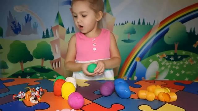 Игрушки яйца play doh с сюрпризом Распаковка сюрпризов Toys Play Doh eggs with a surprise смотреть онлайн