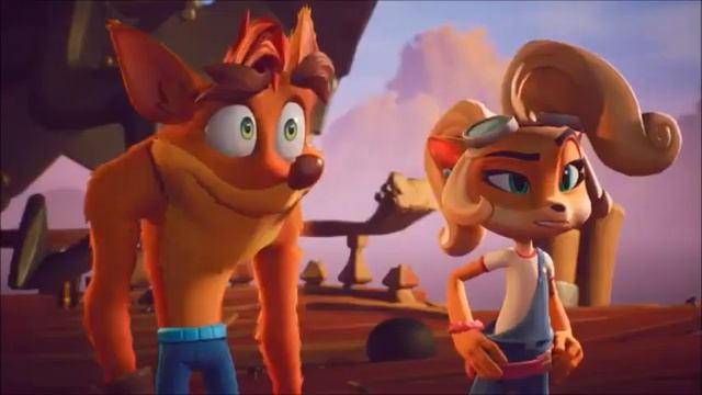 Crash Bandicoot 4: It's About Time Cutscene: Crash & Coco Meet Tawna смотреть онлайн