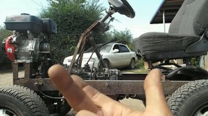 #68 САМОДЕЛЬНЫЙ мини ТРАКТОР КЛАССИКА 4х4 + раздатка