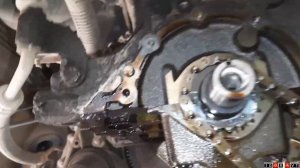 Течь масла на Renault  Logan Stepway