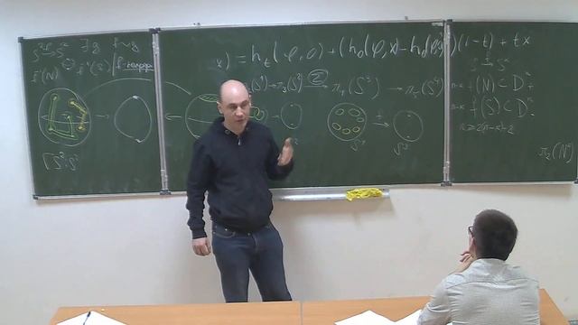 А. Б. Скопенков. Гомотопическая и геометрическая топология многообразий, лекция 2 смотреть онлайн
