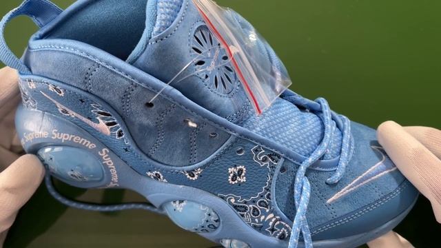 Supreme NIKE AIR ZOOM FLIGHT 95 SP DJ8604 400 University Blue/White SS22 Week 11 Review シュプリーム ナイキ смотреть онлайн