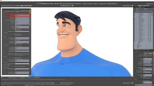 Modo _ Octane Kernel Settings_ Max Samples смотреть онлайн