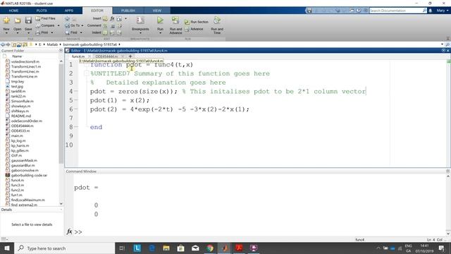 Second order diff equations solved using Ode45 in matlab смотреть онлайн