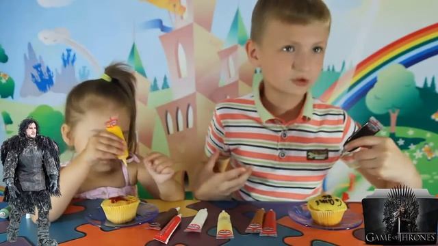 ✔ Игра Престолов в Кексах | Украшаем Кексы по сериалу Игра Престолов смотреть онлайн
