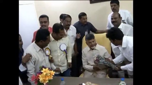 21 7 17 Honble CM of AP Visit Inauguration of Kuppam Town bank Additional Building смотреть онлайн
