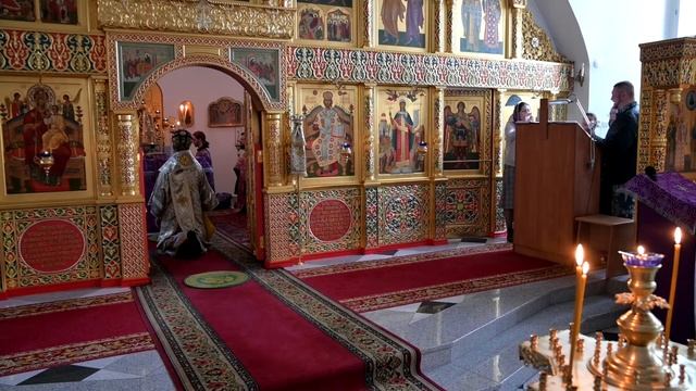 Вечернее богослужение во вторник Страстной седмицы смотреть онлайн