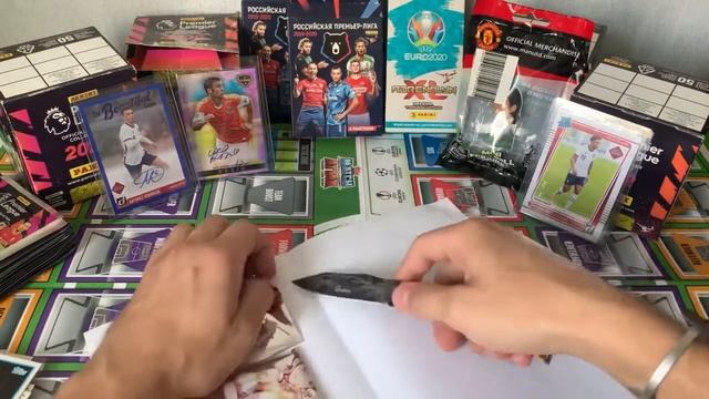 Распаковка нескольких обменов по коллекциям Panini смотреть онлайн