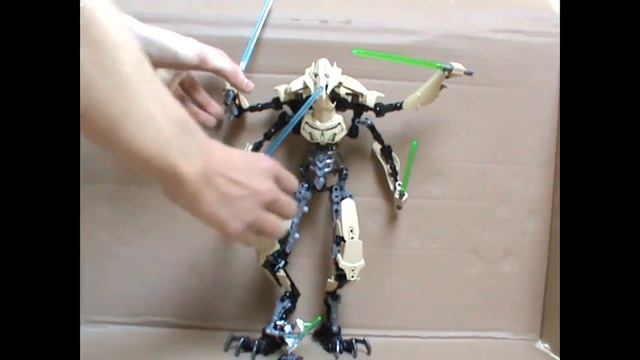 Recenzja Lego StarWars 75112 General Grievous смотреть онлайн