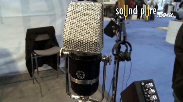 AEA KU4 Ribbon Mic - Unidirectional Polar Pattern - AES 2011 смотреть онлайн