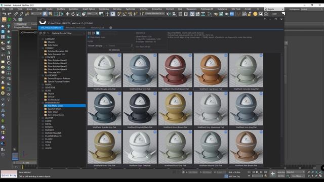 how to use SIGERSHADERS for V-ray Material Presets Studio v4 .1 .5 for 3ds Max 2016- 2023 смотреть онлайн