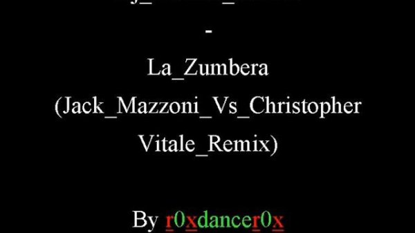 Dj Samuel Kimko La Zumbera Jack Mazzoni Vs Christopher Vitale Remix)