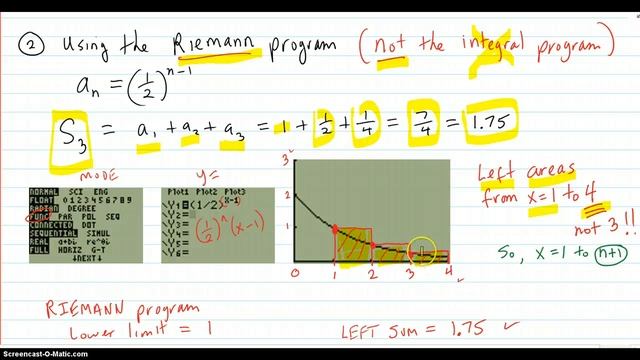 Calculator methods for finding Partial sums and Series sums смотреть онлайн