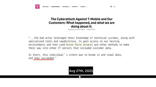 T-Mobile Data Breach: Timeline, Analysis and Lessons Learned смотреть онлайн