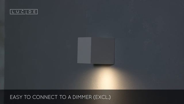 Aplica exterior Lucide ZORA-LED aluminiu alb GU10-LED IP44 смотреть онлайн