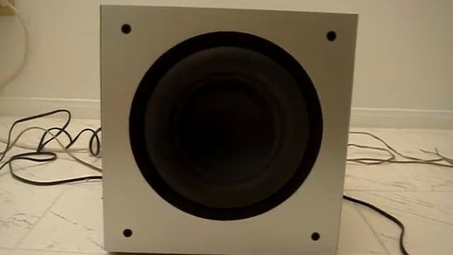 Polk Audio PSW404 200 Watt Subwoofer great bass смотреть онлайн