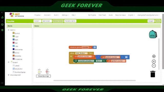 📗Make Simple Counter (MIT App Inventor) смотреть онлайн