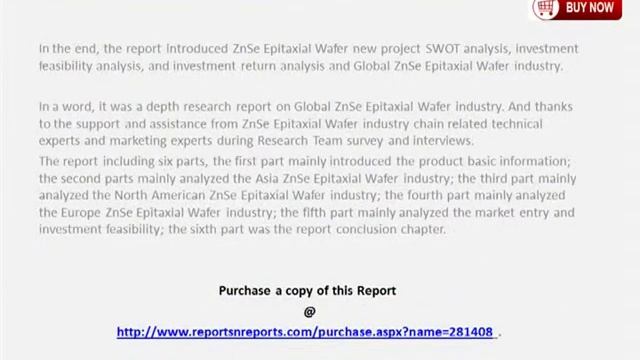 Strategies of ZnSe Epitaxial Wafer Market 2014 смотреть онлайн