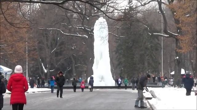 Ледовый фонтан Харьков смотреть онлайн