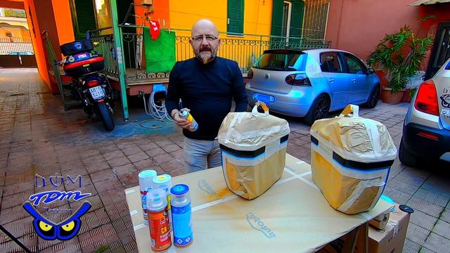 Verniciatura Borse Laterali Kappa K22n