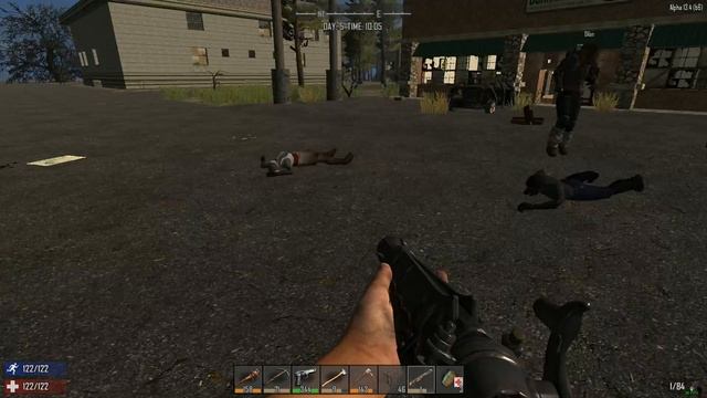 7 Days to Die [Alpha 13] кооператив (5) - Зоны отстрела. смотреть онлайн