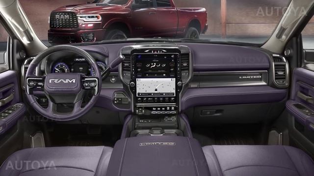 2025 Ram HD 2500 Or 3500 - INTERIOR Preview Of The RAM Heavy Duty Facelift