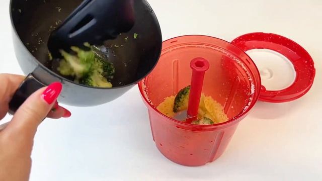 Пончики из брокколи и сыра. Ну очень вкусноооо. Силиконовая форма Кольца Tupperware смотреть онлайн