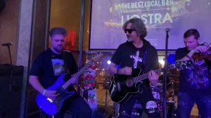 Александр Лучков и музыканты группы «Крематорий». Робот. Фестиваль Факел-Фест.