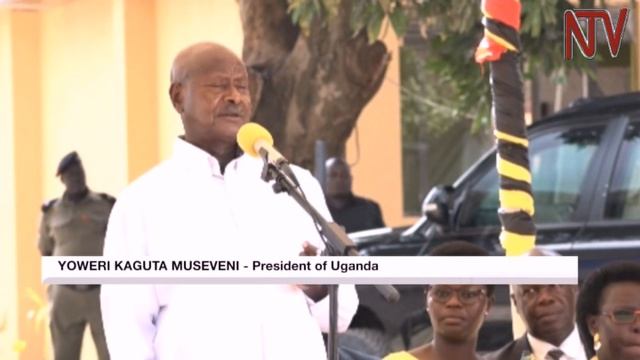 President Museveni launches an initiative to increase coffee production in Gulu смотреть онлайн