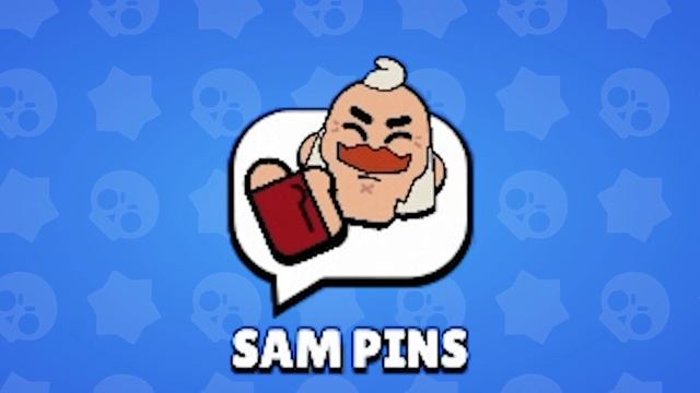 Sam Animated Pins - Brawl Stars смотреть онлайн