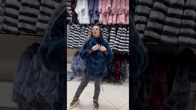 Шубы из Меха Шиншиллового Кролика смотреть онлайн