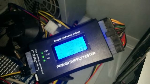 Power supply tester con Unyka 600w смотреть онлайн