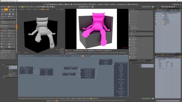 Modo _ Octane Render_ Distance to Locator смотреть онлайн