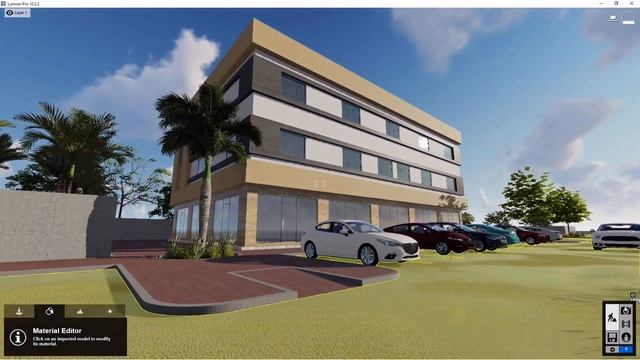 PART 2 | G+2 Commercial Shop | Sketch-up modeling + Lumion render | #sketchup #lumion смотреть онлайн