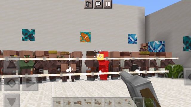 3D GUN MODS Husana909's Weapon Addon 1.2.2 In MCPE/BEDROCK #mcpeaddon #minecraft #minecraftmods