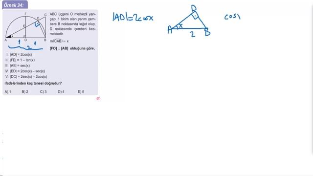 TRİGONOMETRİ-6 KONU ANLATIMI EĞİTİM VADİSİ 11. SINIF PDF FÖY-2 смотреть онлайн
