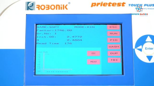 Prietest TOUCH plus- How to Run Sample in Kinetic Test- Semi Auto Analyser ? смотреть онлайн